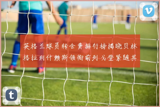 英格兰球员转会费排行榜揭晓贝林格拉利什赖斯领衔前列戈登紧随其后